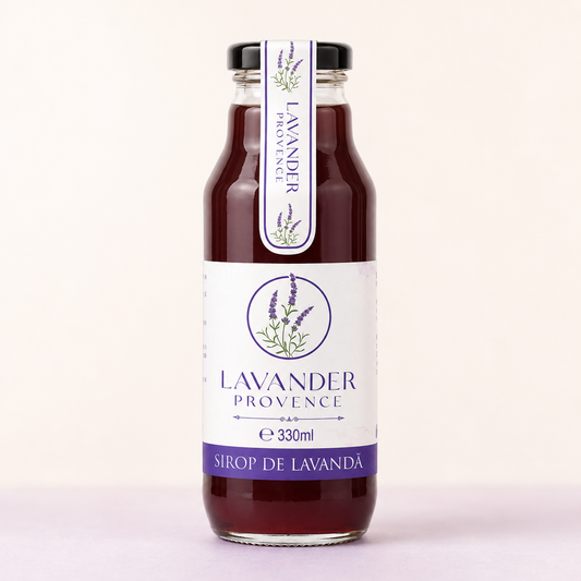 Sirop artizanal de lavandă – aromă florală și răcoritoare