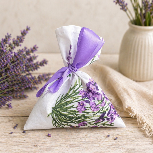 Săculeț Handmate Ornament parfumat cu Lavandă Naturală Premium Romaneasca