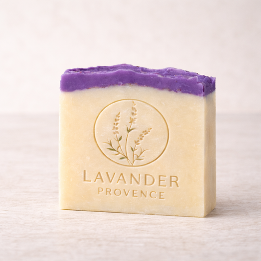 Sapun Artizanal Lavanda 100% Romanesc Handmade 90g - Lavander Provence