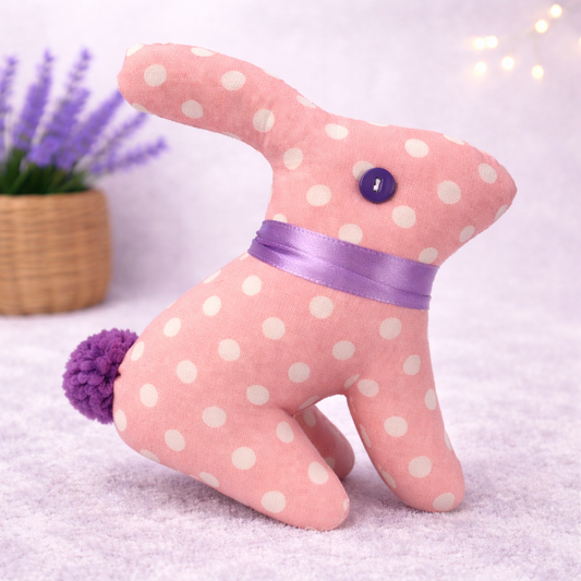 Jucărie Umpluta cu lavandă naturala pentru copii – Iepuras Mic handmade pentru somn liniștit