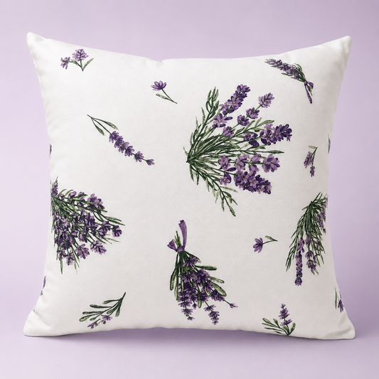 Pernă Magica cu lavandă naturală pentru somn și relaxare - handmade, aromaterapie 40x40